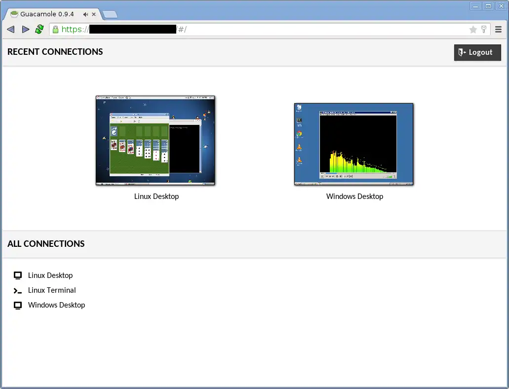 Muat turun alat web atau apl web Apache Guacamole