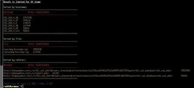 Download web tool or web app Apache http access log report