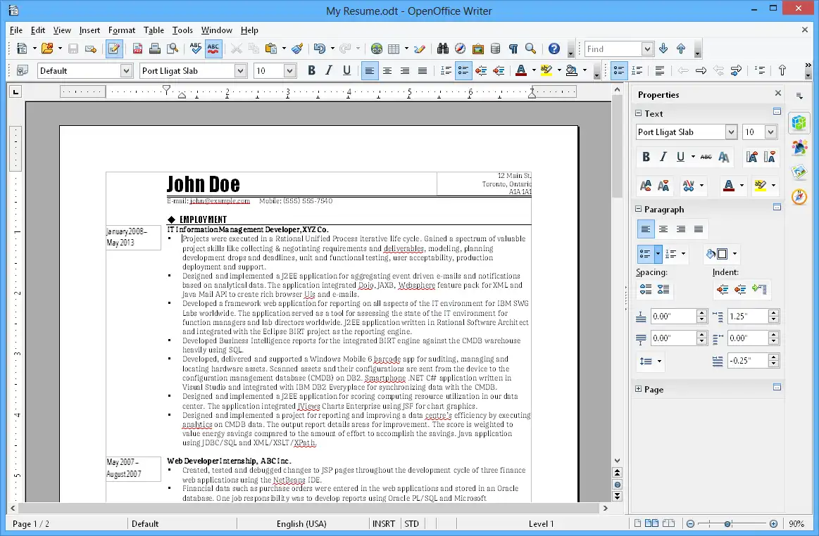 ดาวน์โหลดเครื่องมือเว็บหรือเว็บแอป Apache OpenOffice