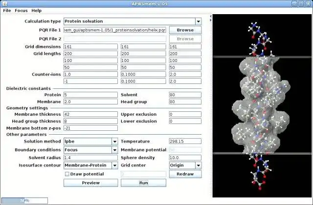 Download web tool or web app APBSmem