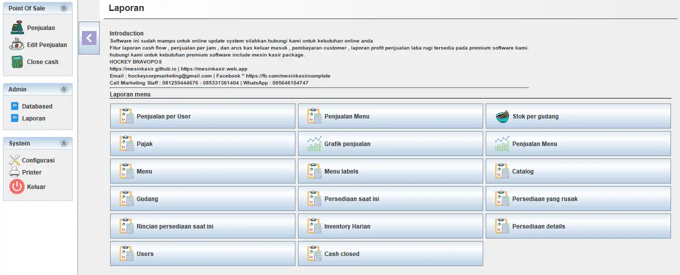 Download webtool of web-app aplikasi restoran gratis download