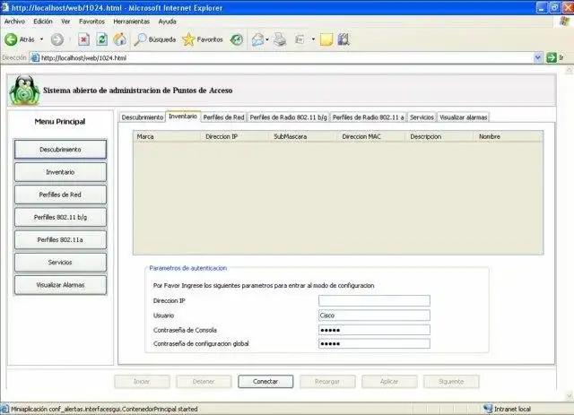 Descargue la herramienta web o la aplicación web APMOS