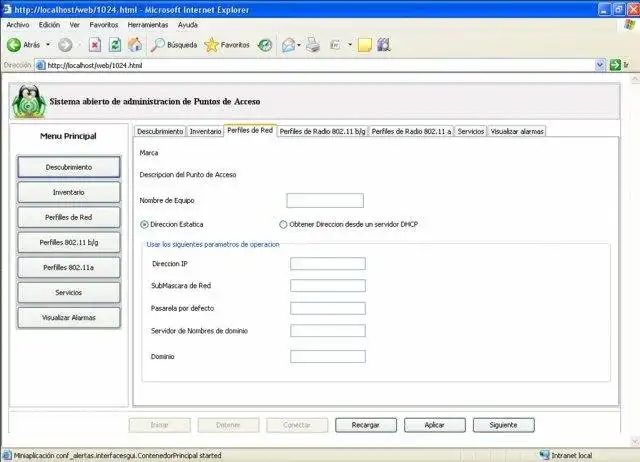 Download web tool or web app APMOS