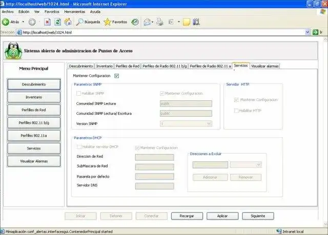 Descargue la herramienta web o la aplicación web APMOS