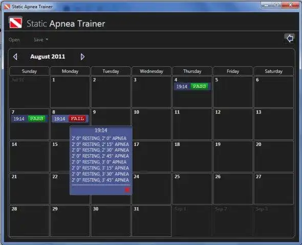 Download web tool or web app ApneaStaticTrainer to run in Windows online over Linux online