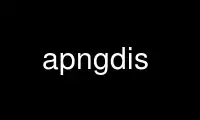 Run apngdis in OnWorks free hosting provider over Ubuntu Online, Fedora Online, Windows online emulator or MAC OS online emulator