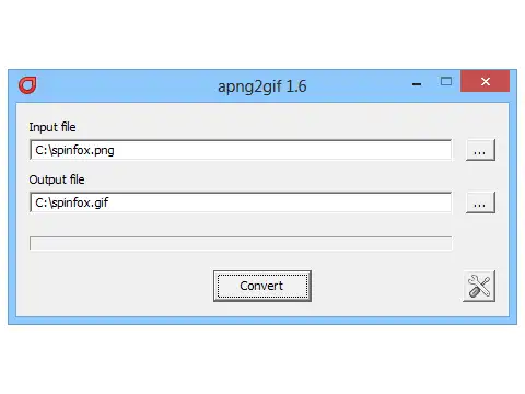 WebツールまたはWebアプリAPNGをGIFにダウンロード