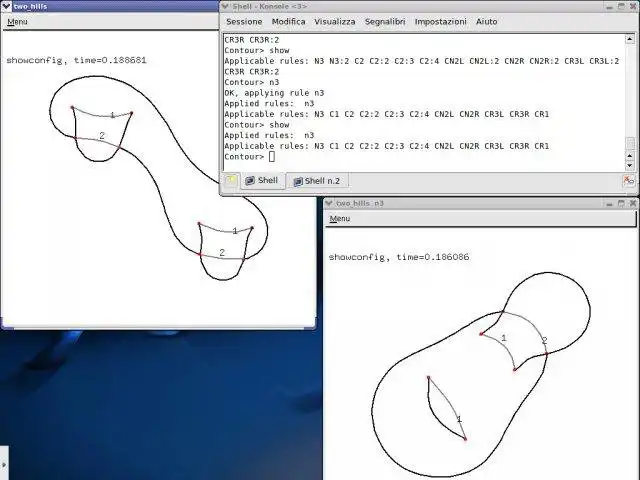 Mag-download ng web tool o web app na maliwanag na contour para tumakbo sa Linux online