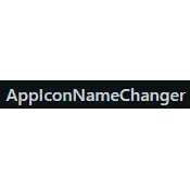 Free download AppIconNameChanger Linux app to run online in Ubuntu online, Fedora online or Debian online