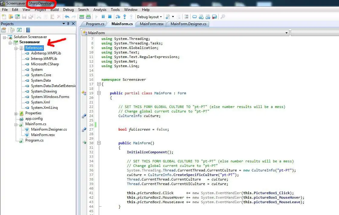 Download web tool or web app App - Screensaver