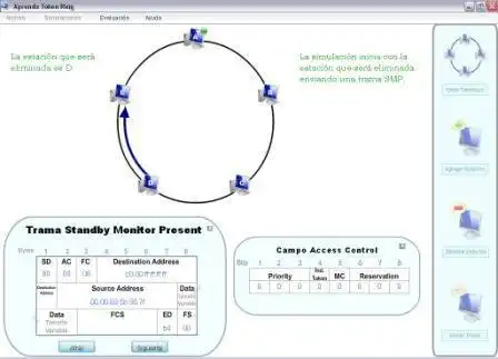 Download web tool or web app Aprenda Token Ring