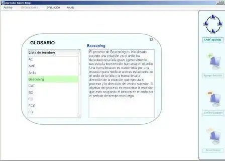 웹 도구 또는 웹 앱 Aprenda Token Ring 다운로드