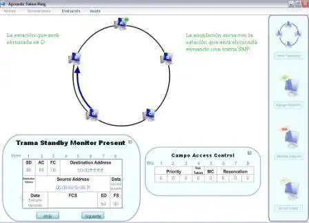 Download web tool or web app Aprenda Token Ring to run in Linux online