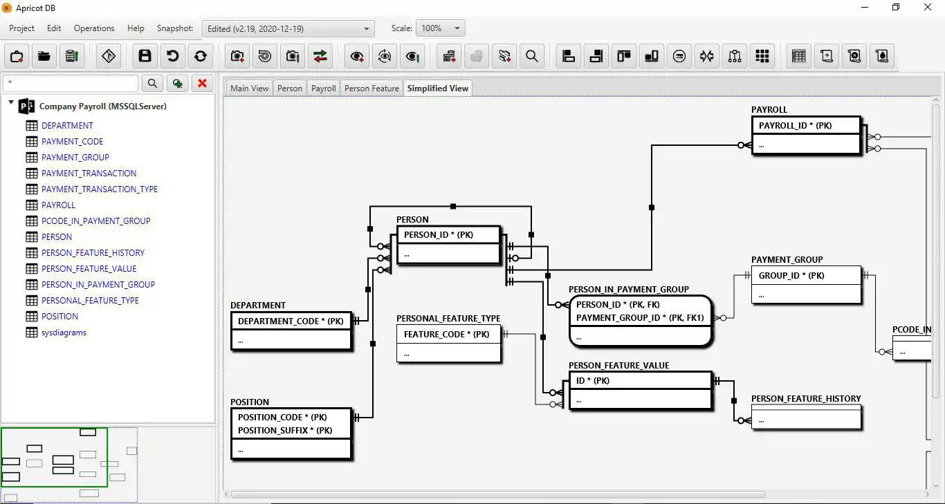 Muat turun alat web atau aplikasi web Apricot DB