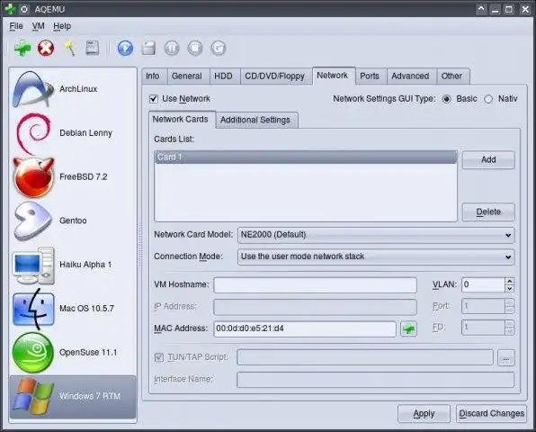 Download web tool or web app AQEMU