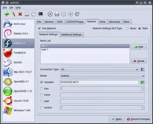 Download web tool or web app AQEMU