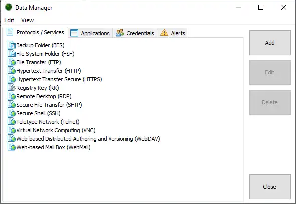 Download web tool or web app A-Radar