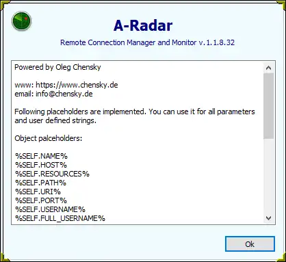 Download web tool or web app A-Radar
