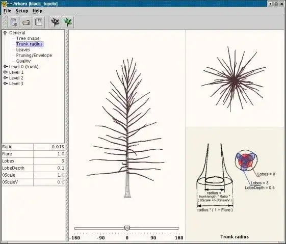 Download webtool of webapp Arbaro