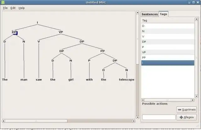 Download web tool or web app Arboratrix: graphical parse-tree editor