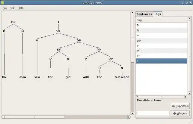 Download web tool or web app Arboratrix: graphical parse-tree editor