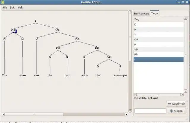 Download web tool or web app Arboratrix: graphical parse-tree editor to run in Linux online