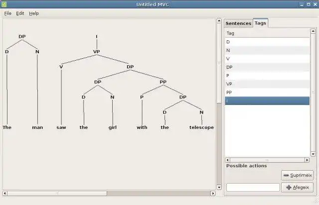 Download web tool or web app Arboratrix: graphical parse-tree editor to run in Linux online