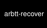 Execute arbtt-recover no provedor de hospedagem gratuita OnWorks no Ubuntu Online, Fedora Online, emulador online do Windows ou emulador online do MAC OS