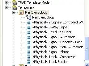 Download web tool or web app Architecture (TRAK) Rail Symbols