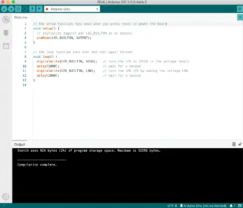 Web ツールまたは Web アプリのダウンロード Arduino IDE