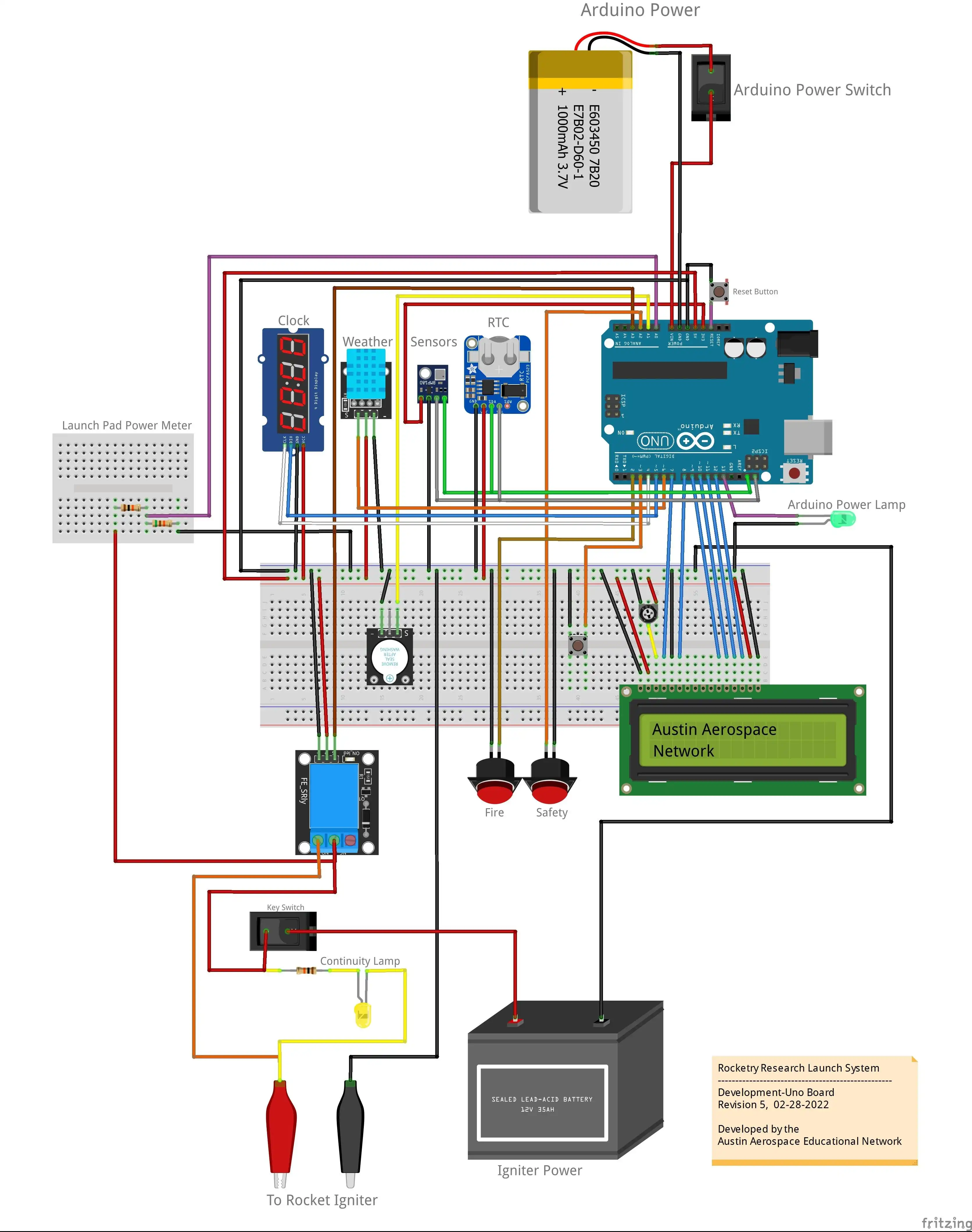 Download web tool or web app Arduino Launch Control System