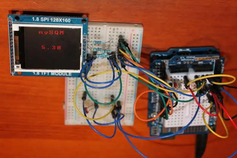 Téléchargez l'outil Web ou l'application Web Arduino mySQM Sky Quality Meter pour l'exécuter sous Windows en ligne sur Linux en ligne