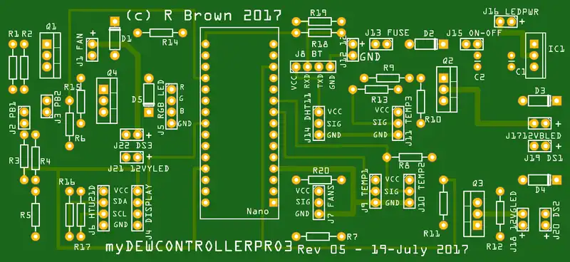 Download web tool or web app Arduino Nano Dew Controller Pro (DIY) to run in Windows online over Linux online