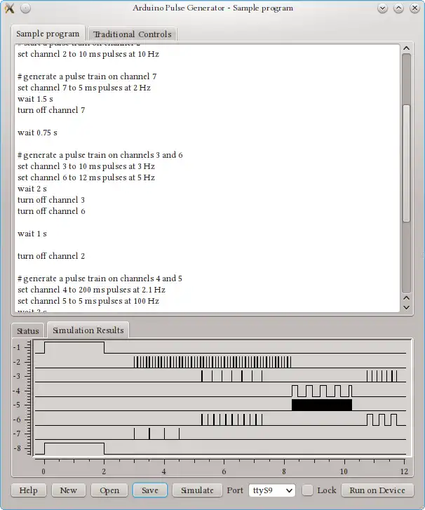 Download web tool or web app ArduinoPulseGenerator