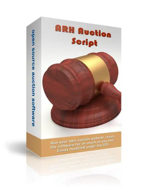 Mag-download ng web tool o web app ARH GPL Auction