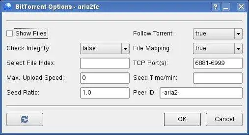 Download web tool or web app aria2fe