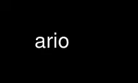Run ario in OnWorks free hosting provider over Ubuntu Online, Fedora Online, Windows online emulator or MAC OS online emulator