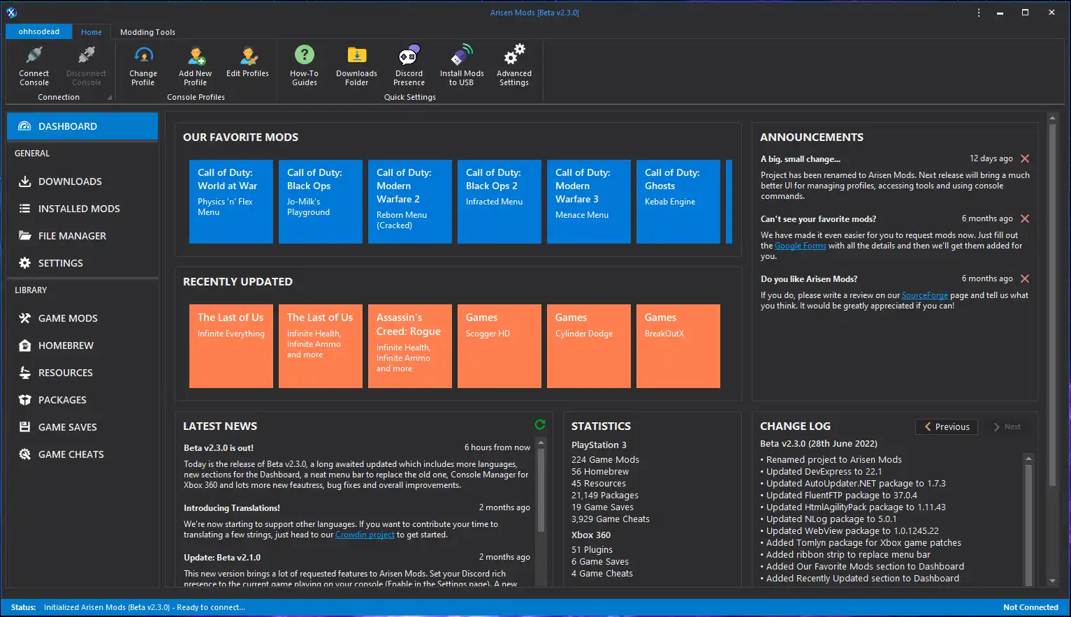 Download web tool or web app Arisen Studio