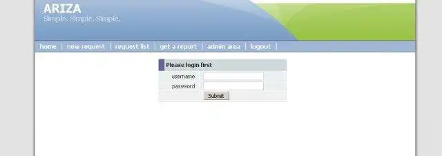 Завантажте веб-інструмент або веб-програму ARIZA: інструмент відстеження помилок/запитів