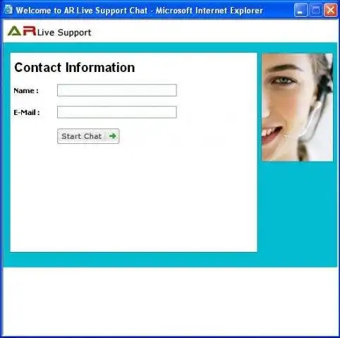 Descărcați instrumentul web sau aplicația web AR Live Support