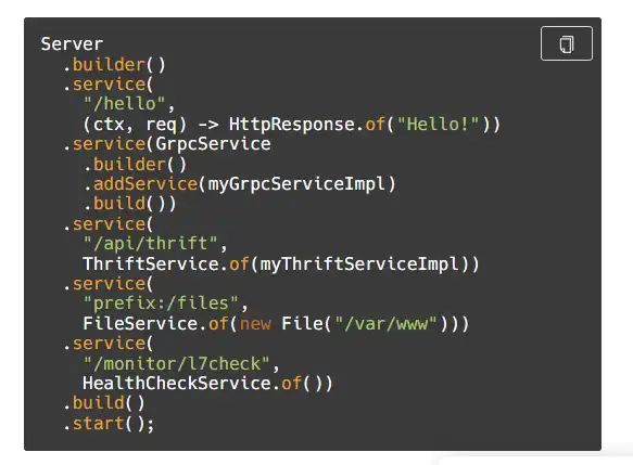 Download web tool or web app Armeria
