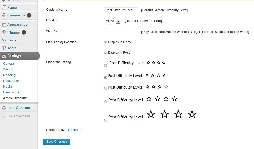 Download web tool or web app Article Difficulty Level