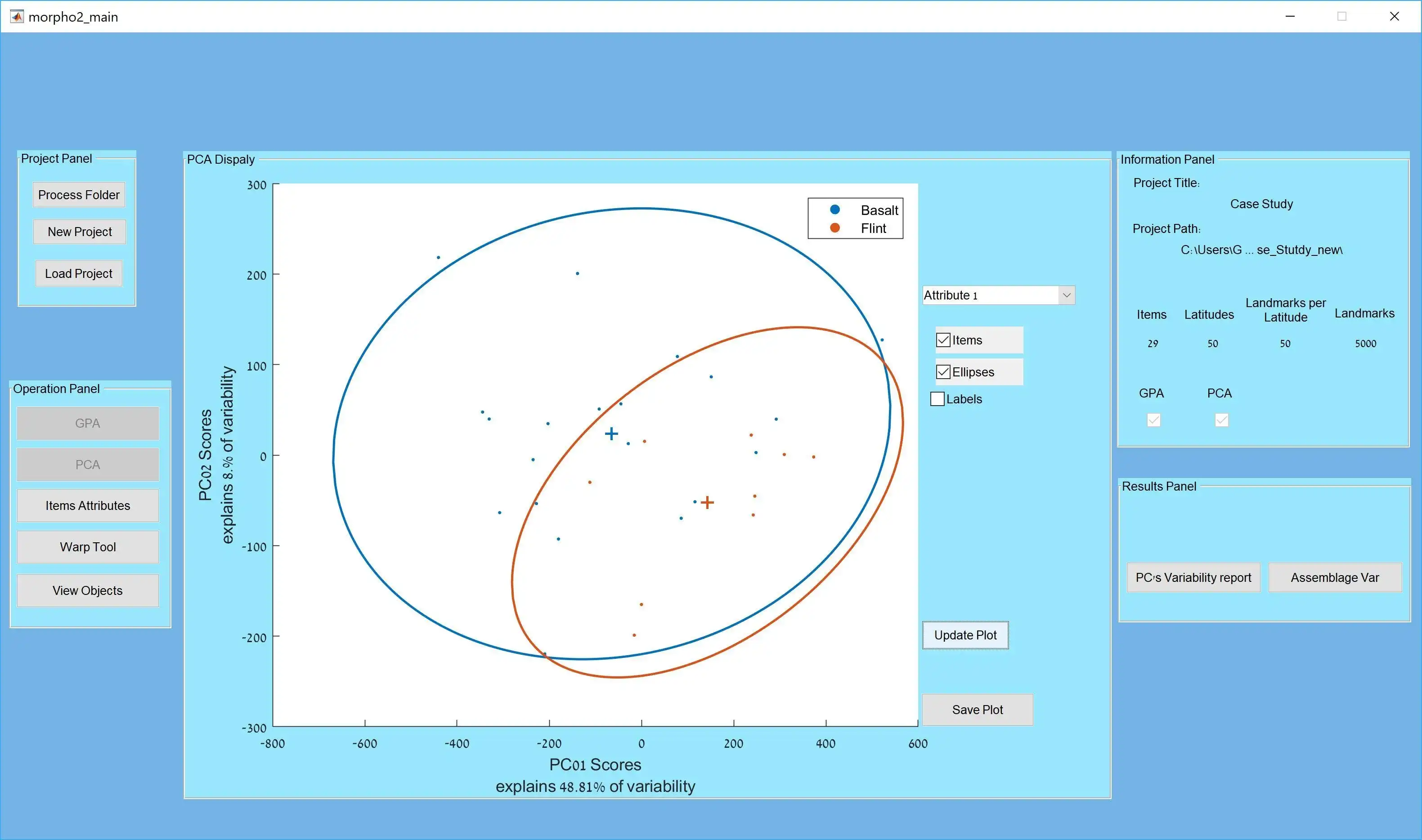 I-download ang web tool o web app Artifact GeoMorph Toolbox 3D 3.1