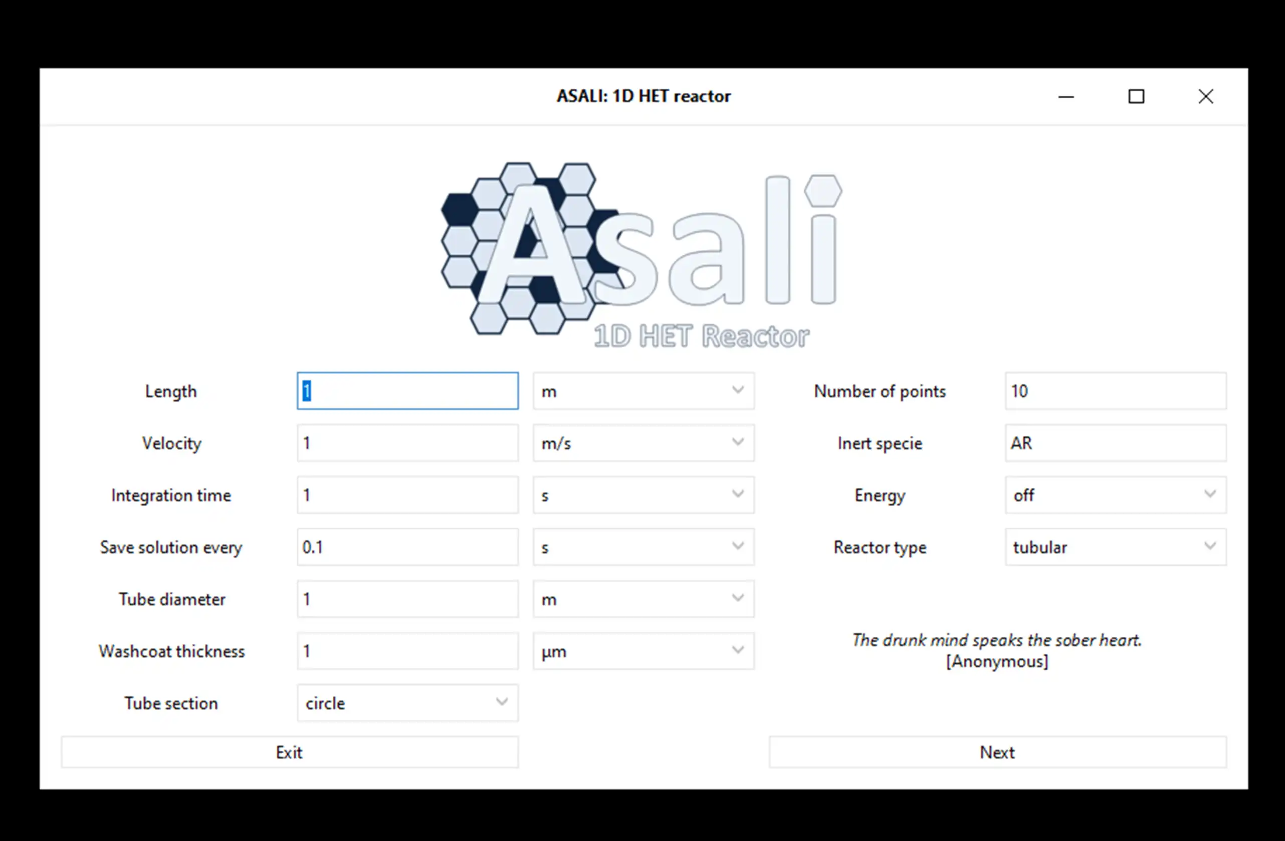 Download web tool or web app ASALI to run in Windows online over Linux online