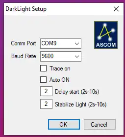 Download web tool or web app ASCOM DarkLight Cover/Calibrator