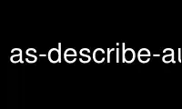 Запускать as-describe-auto-scaling-groups в бесплатном хостинг-провайдере OnWorks через Ubuntu Online, Fedora Online, онлайн-эмулятор Windows или онлайн-эмулятор MAC OS