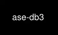 Запустіть ase-db3 у постачальника безкоштовного хостингу OnWorks через Ubuntu Online, Fedora Online, онлайн-емулятор Windows або онлайн-емулятор MAC OS