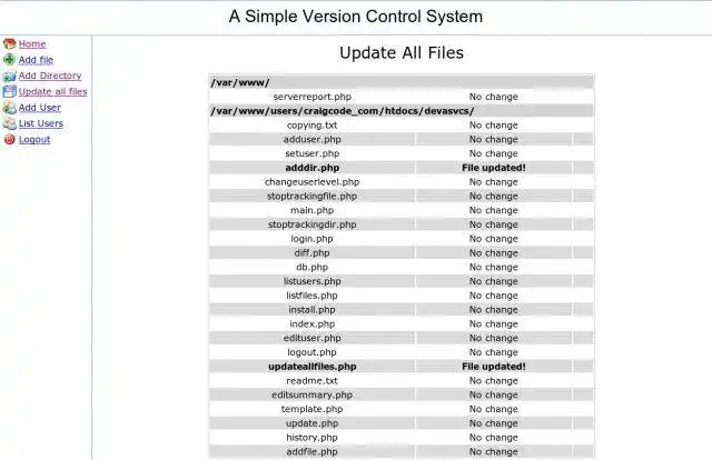 Web ツールまたは Web アプリをダウンロードする シンプルなバージョン管理システム