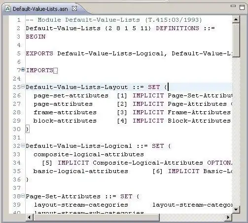 Download web tool or web app ASN.1 Editor Plugin for Eclipse