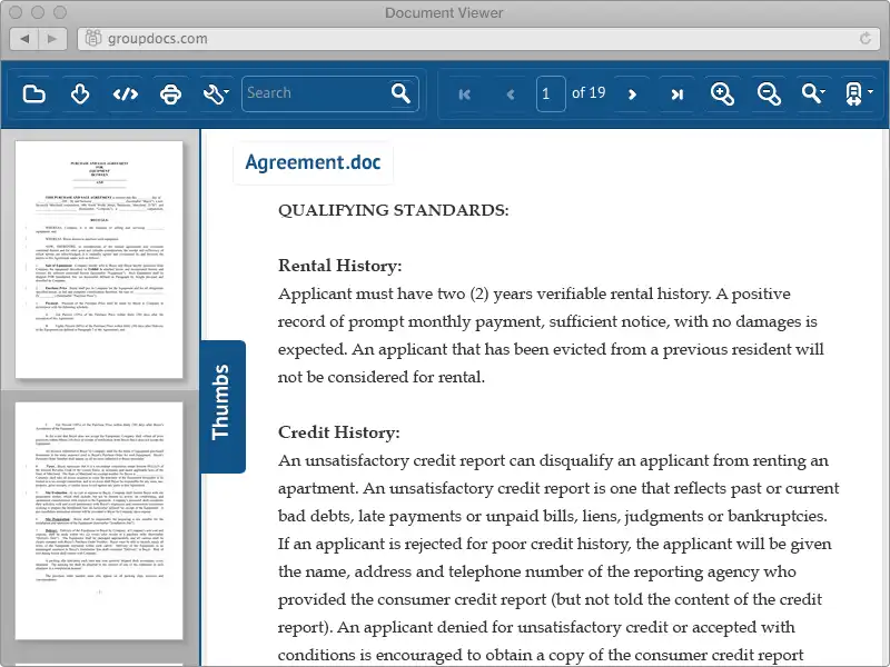 Pobierz narzędzie internetowe lub aplikację internetową ASP.NET PDF Viewer od GroupDocs